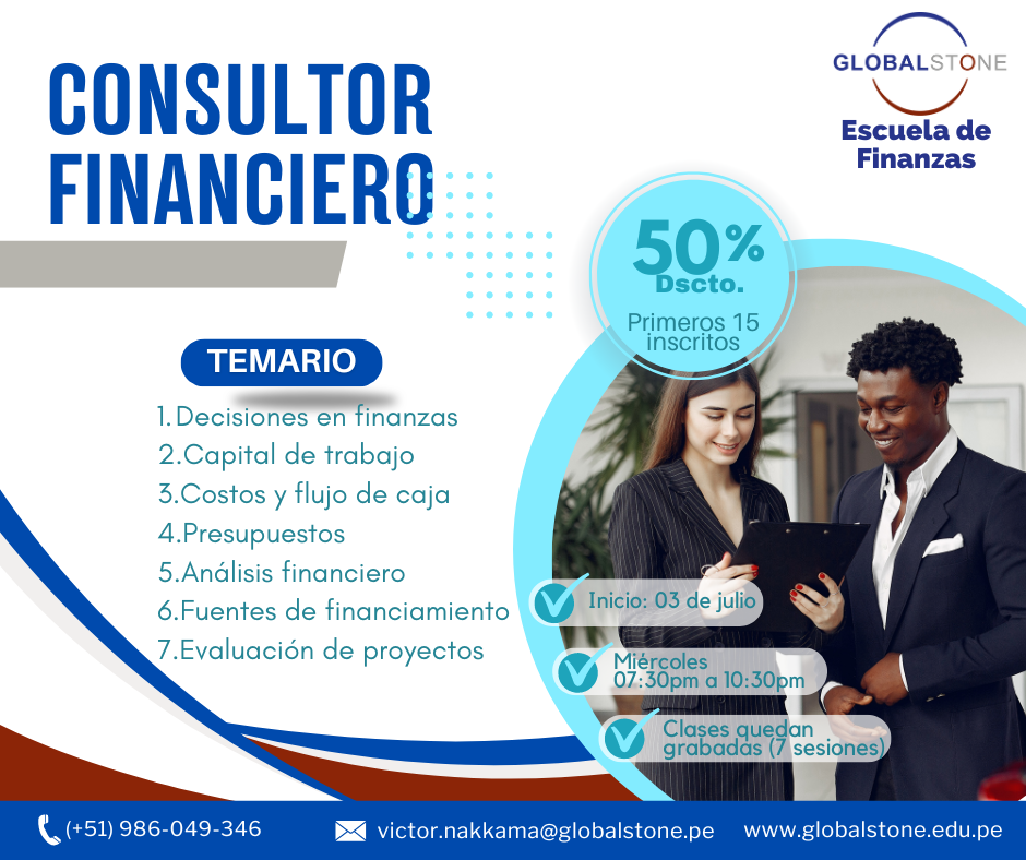 Finanzas Aplicadas - Consultor Financiero 2024